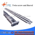 Extruder Conical Twin Screw Barrel Bimetallic Conical Twin Screw Barrel For Extruder Machine Supplier